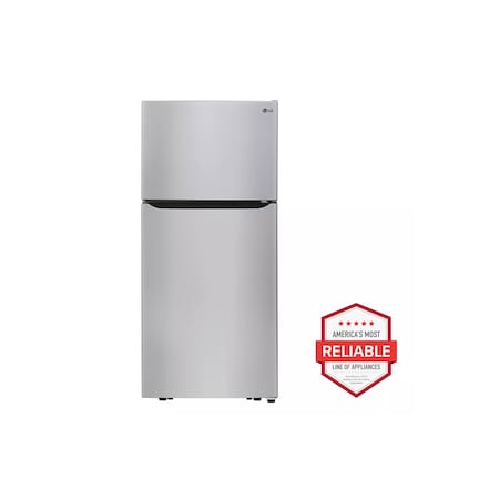 Lg 20 cu. ft. Top Mount Refrigerator/Freezer LTCS20030S